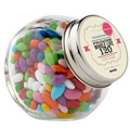 Glass Canister Jar - Chocolate Covered Sunflower Seeds (Gemmies)